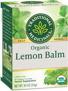 Traditional Medicinals Organic Lemon Balm Herbal Tea