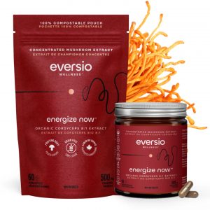 ENERGIZE Now - Organic Cordyceps 8:1 Extract Capsules