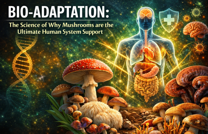 Bio-Adaptation: The Science of Why Mushrooms are the Ultimate Human System Support